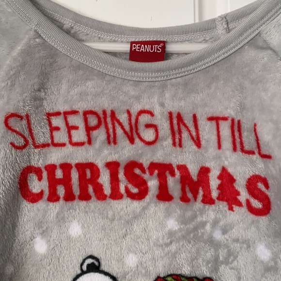 Snoopy Christmas soft PJ top - Picture 2 of 8